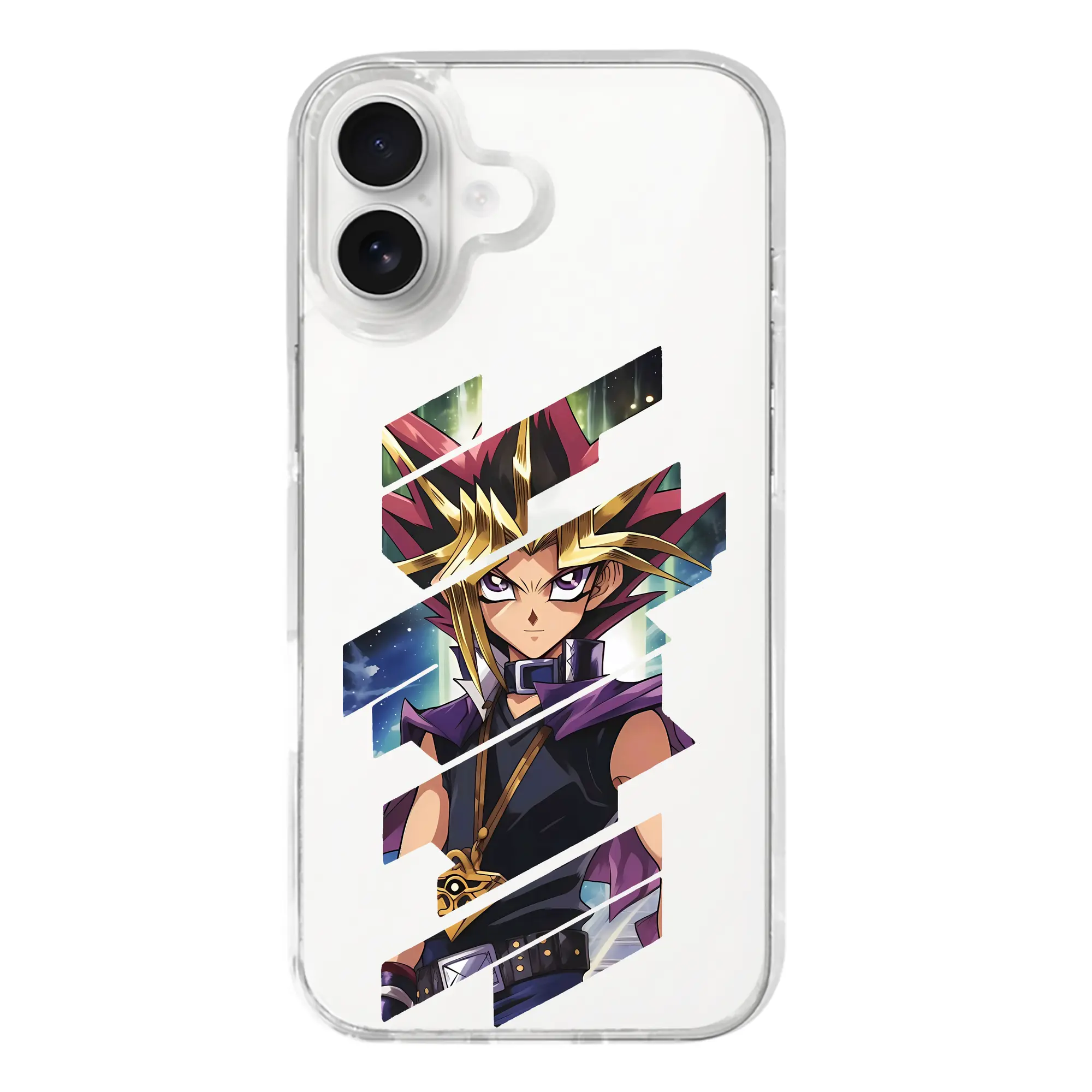 遊☆戯☆王 グッズ,武藤遊戯 - iPhone 17シリーズ 透明スマホケース – 薄型・耐衝撃・精密フィット保護カバー